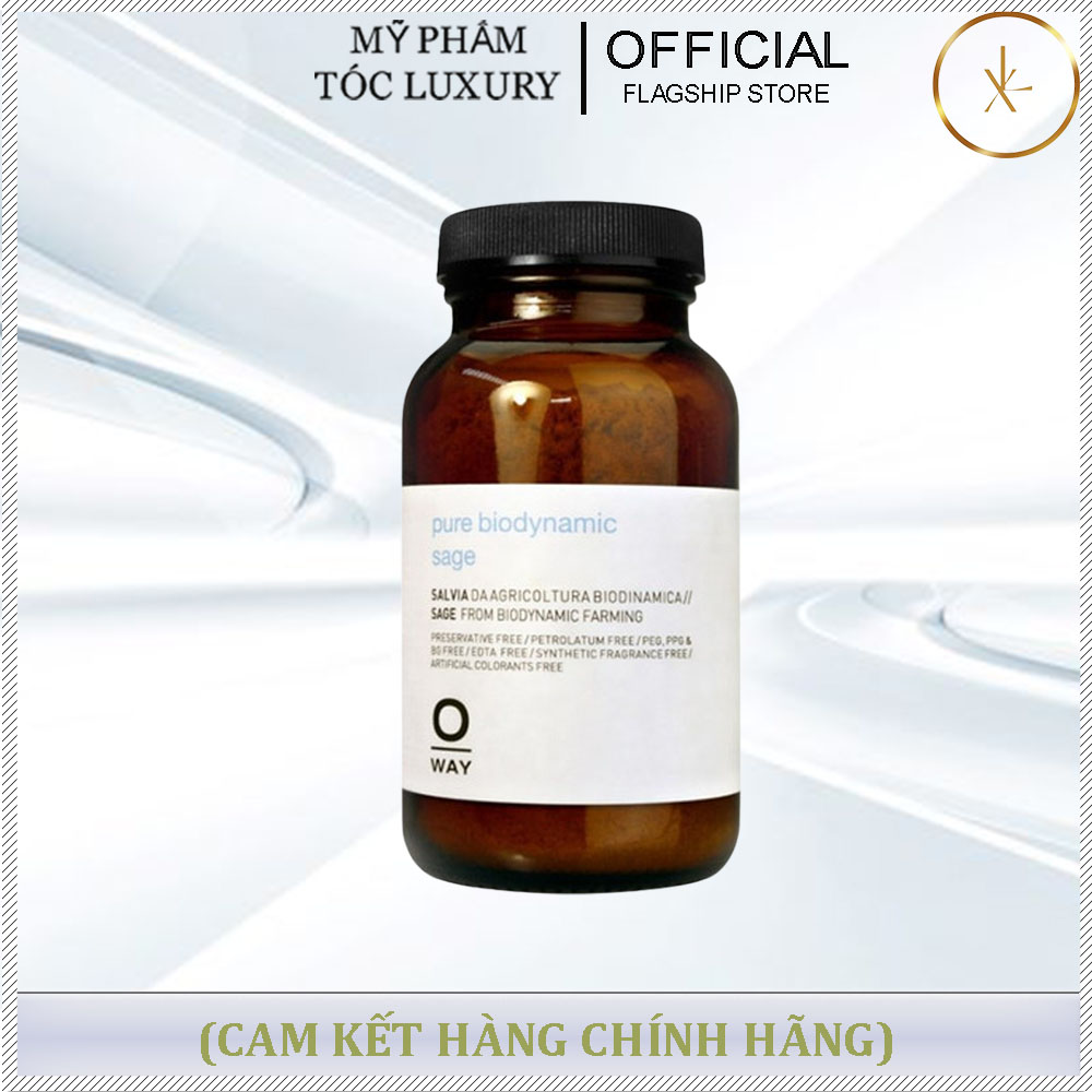 Bột cây xô thơm sinh học năng lượng kiểm soát dầu cho da đầu Oway Pure Biodynamic 50g