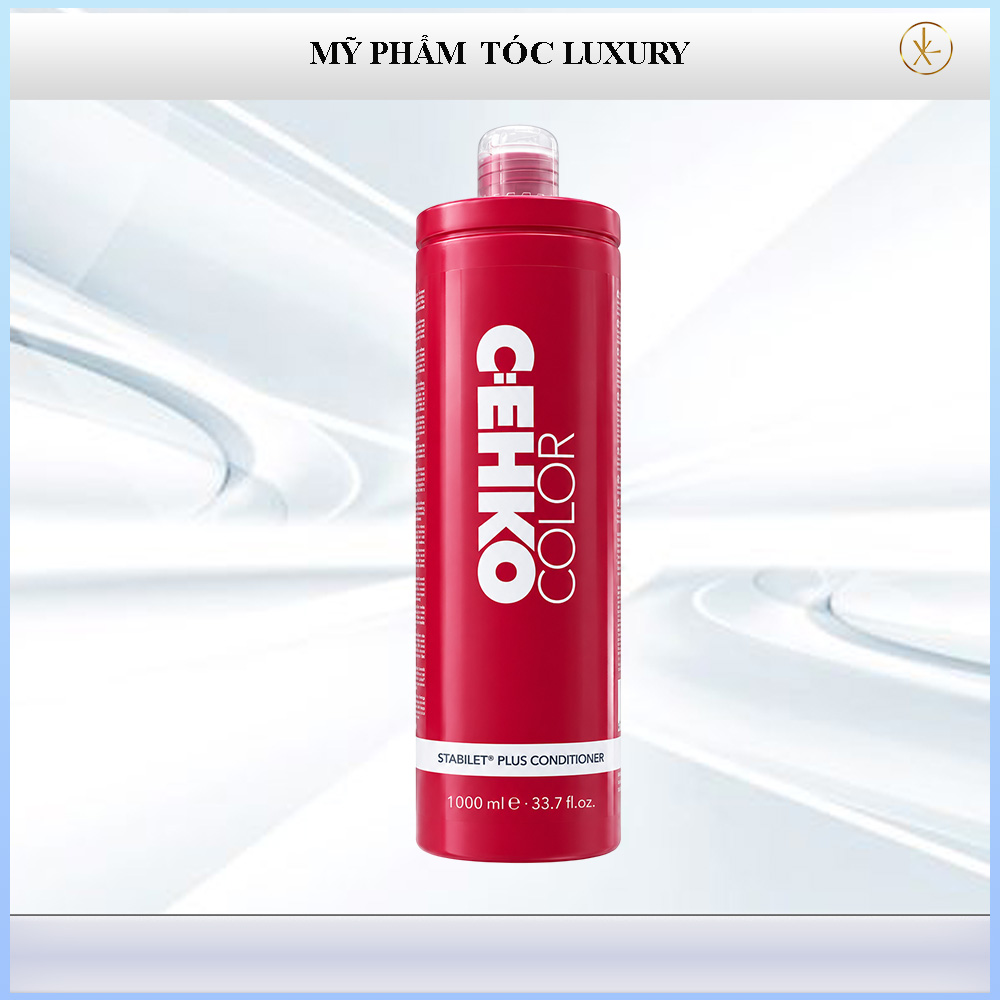 Dầu xả phục hồi tóc hư tổn Cehko Stabilet Plus Conditioner 1000ml (Khử kiềm )