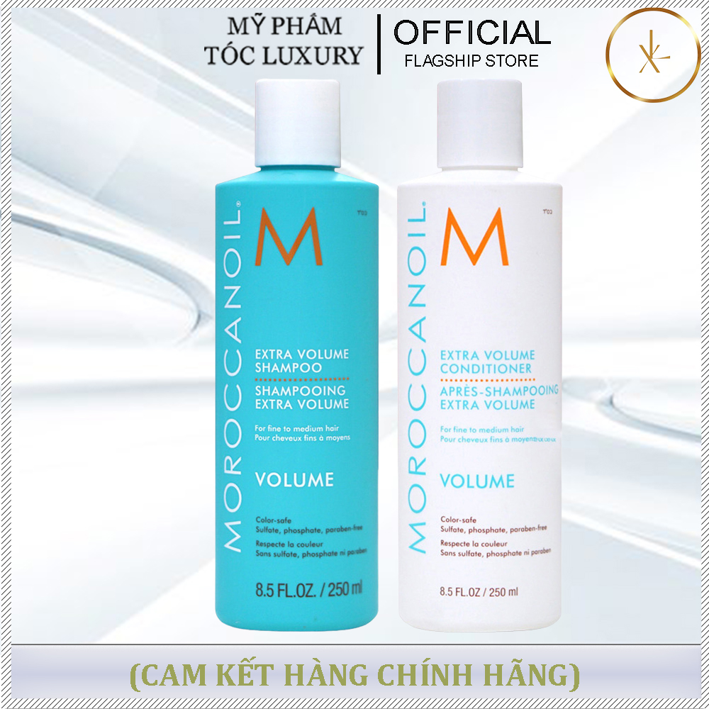 DẦU GỘI XẢ TĂNG PHÒNG TÓC MOROCCANOIL VOLUME 250ML