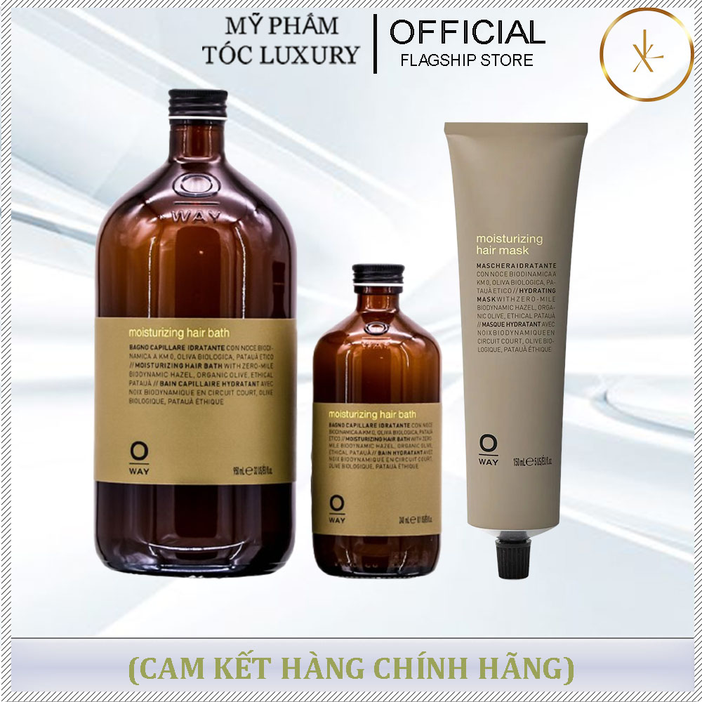 DẦU GỘI DƯỠNG ẨM TÓC OWAY MOISTURIZING HAIR BATH 240ML-950ML