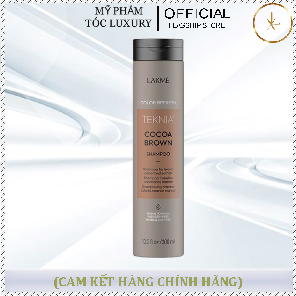 DẦU GỘI DÀNH CHO TÓC NHUỘM MẦU NÂU LAKME TEKNIA COCOA BROWN 300ML