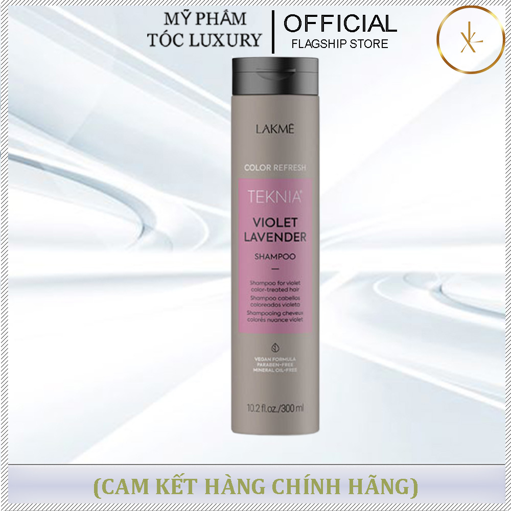 DẦU GỘI DÀNH CHO TÓC NHUỘM MẦU TÍM LAKME TEKNIA VIOLET LAVENDER 300ML