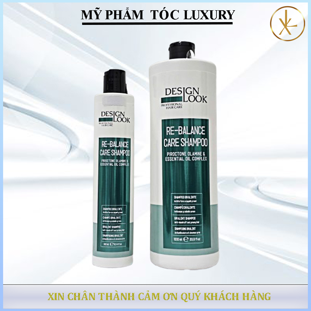 Dầu gội cân bằng độ ẩm da đầu nhờn Design Look Balance 300ml-1000ml