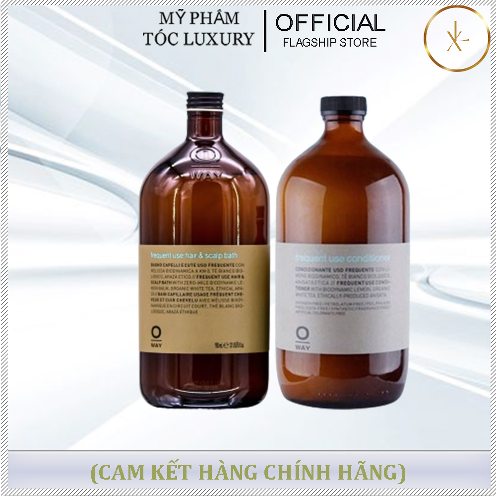 DẦU GỘI XẢ HÀNG NGÀY OWAY FREQUENT USE 950ML*2