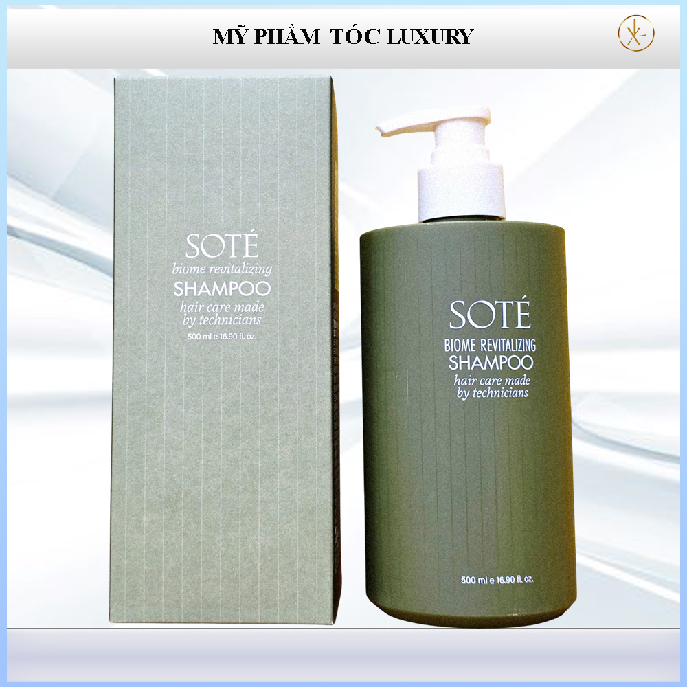 Dầu gội làm sạch giảm rụng tóc Sote Biome Revitalizing 500ml