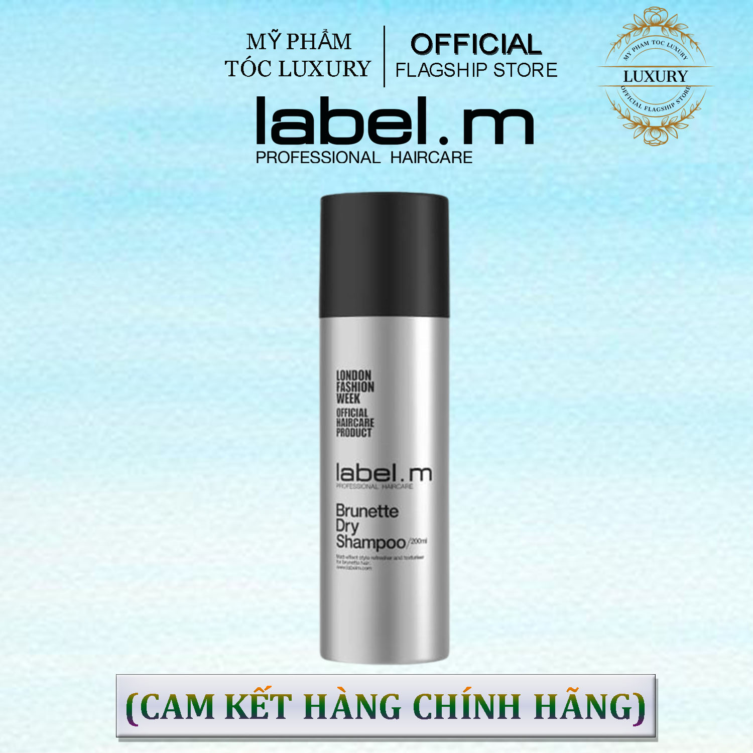 DẦU GỘI KHÔ LÀM SẠCH TÓC TÔNG SÁNG LABEL.M DRY BRUNETTE SHAMPOO 200ML