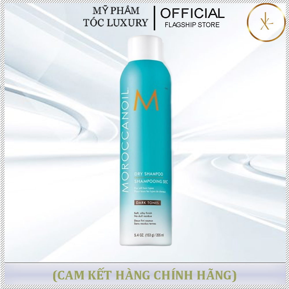 DẦU GỘI KHÔ TÓC TỐI MẦU MOROCCANOIL DRY SHAMPOO DARK TONES 205ML