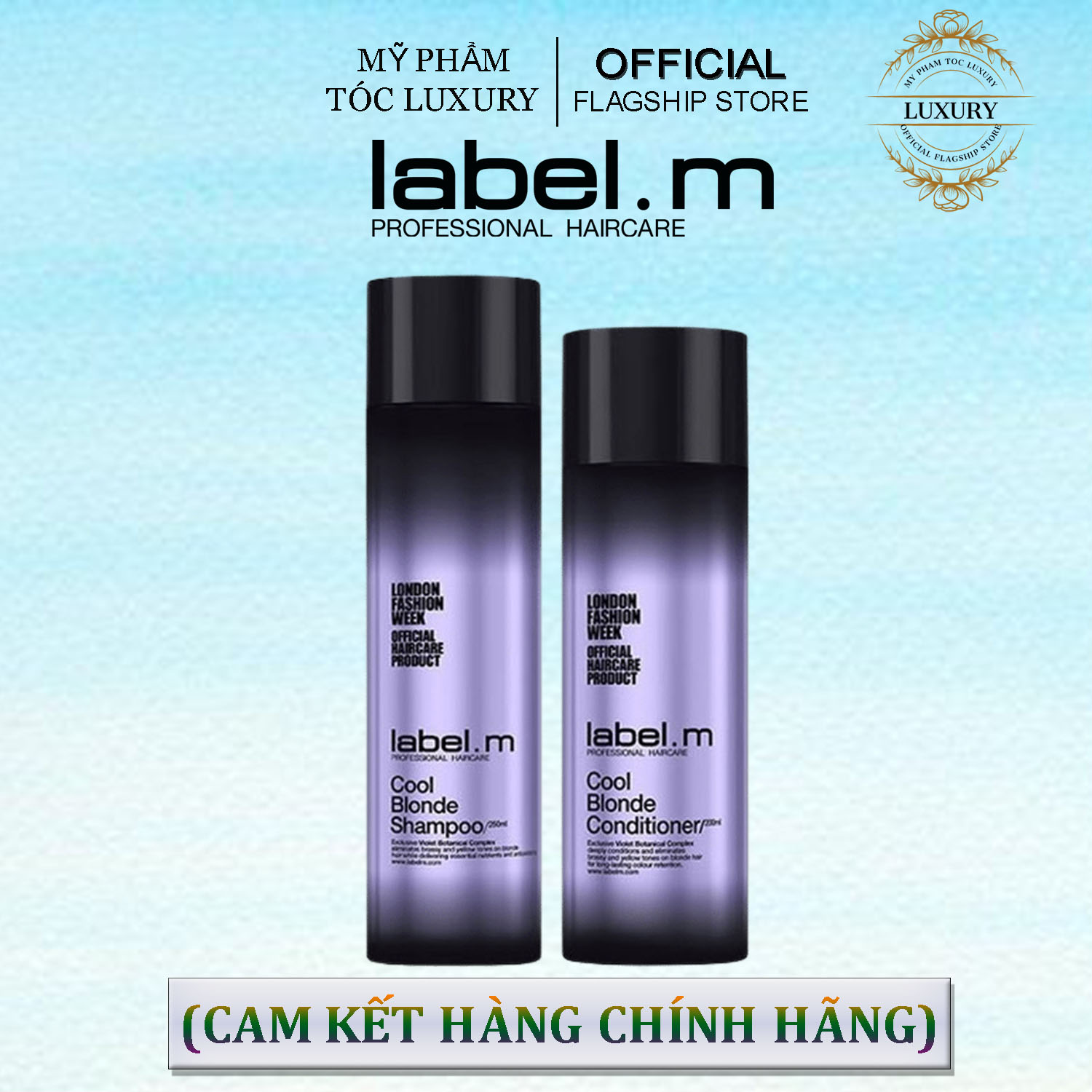 DẦU GỘI XÃ DÀNH CHO TÓC BẠCH KIM LABEL.M COOL BLONDE 250ML