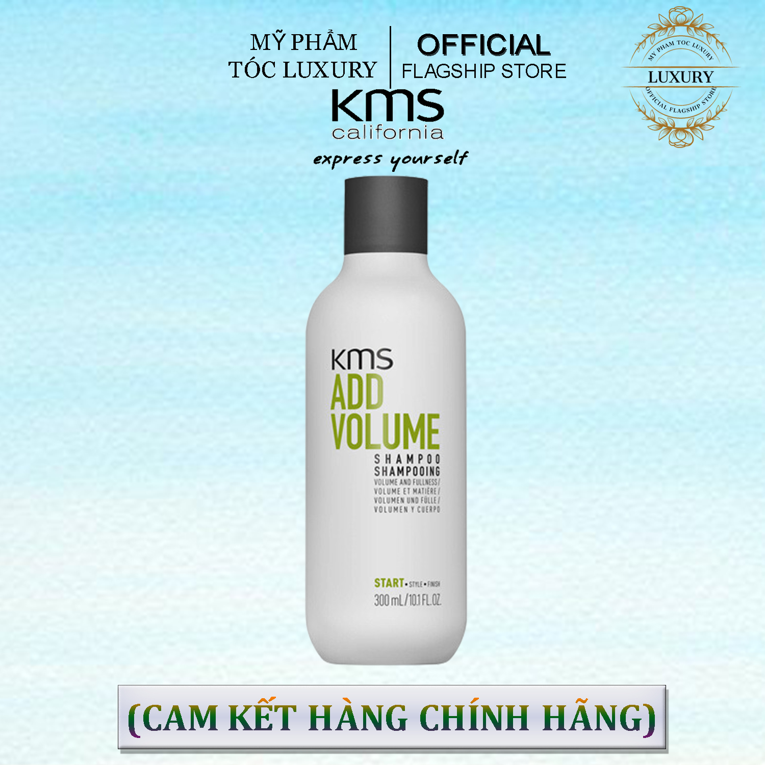 DẦU GỘI TẠO PHỒNG TÓC KMS ADD VOLUME SHAMPOO 300ML