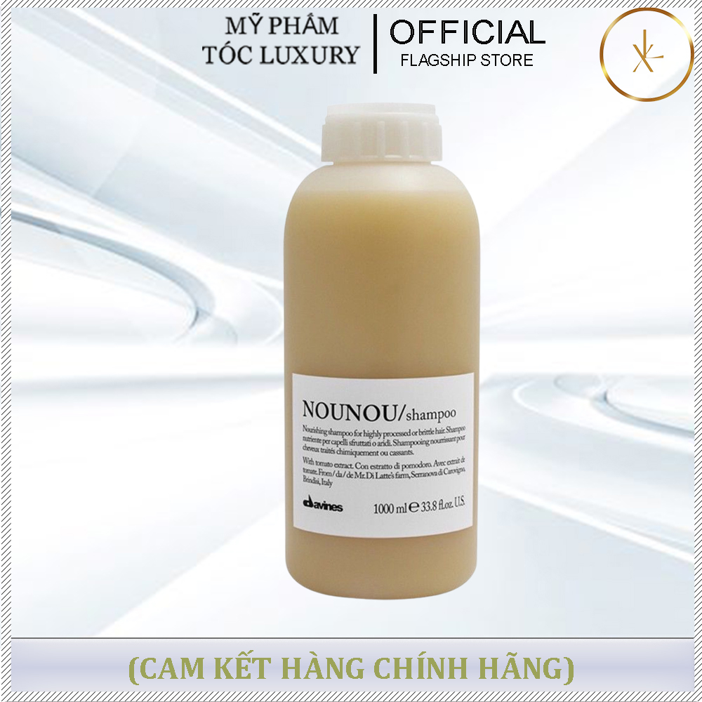 DẦU GỘI PHỤC HỒI HƯ TỔN NOUNOU  DAVINES 1000ML