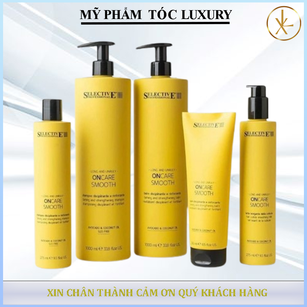 Dầu gội xả siêu mượt Selective smooth oncare 300ml-1000ml