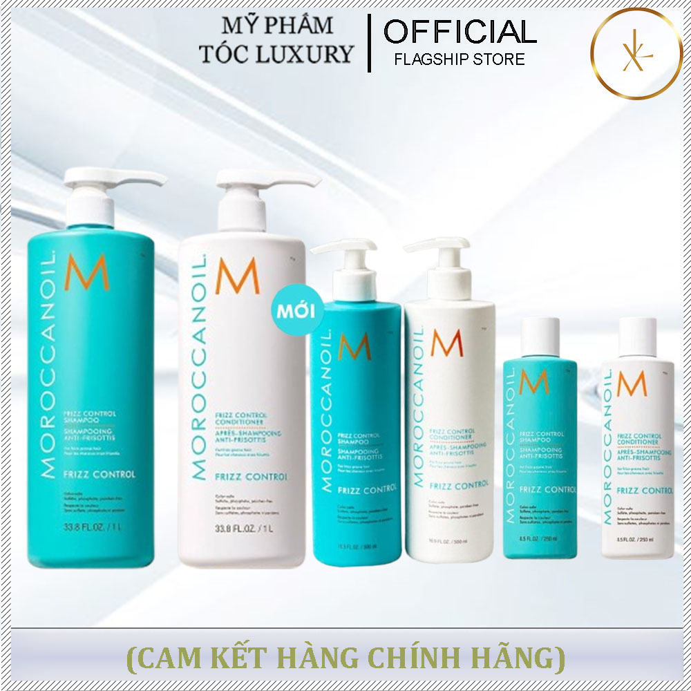 Dầu gội xả suôn mượt Moroccanoil Frizz 250ml-500ml-1000ml