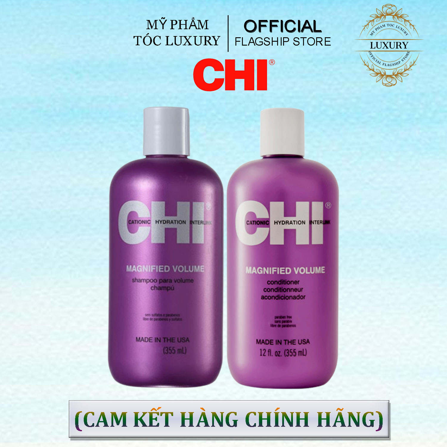 DẦU GỘI XÃ CHI MAGNIFIED VOLUME TĂNG PHỒNG 355ML