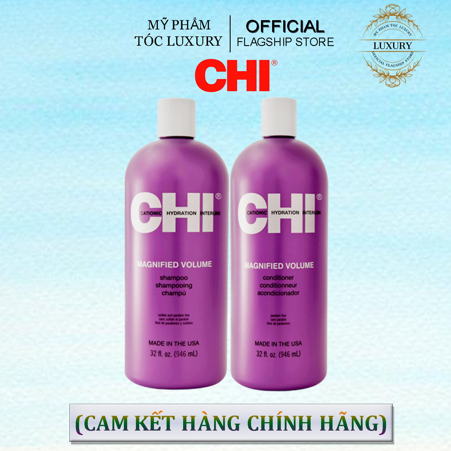 DẦU GỘI XÃ CHI MAGNIFIED VOLUME TĂNG PHỒNG 946ML