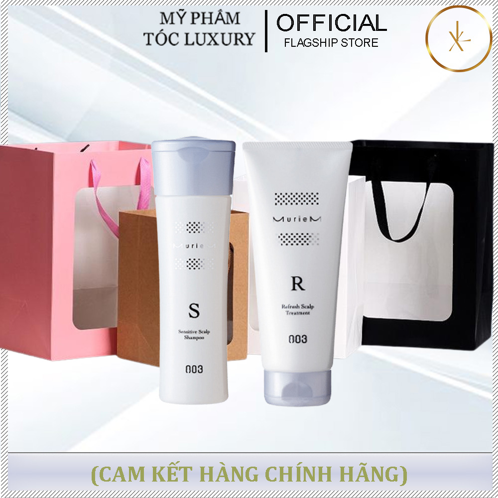 SET QUÀ TẶNG CẶP GỘI XẢ CHỐNG RỤNG CHO DA ĐẦU NHẠY CẢM 003 NUMBER THREE  SENSITIVE SCALP 250ML