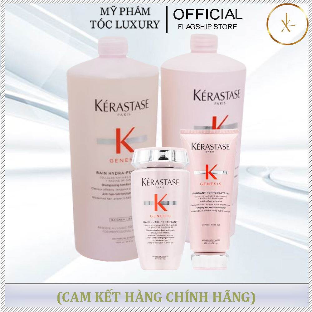 DẦU GỘI XẢ KERASTASE GENESIS NUTRI GIẢM GÃY RỤNGCHO TÓC KHÔ 250ML-1000ML