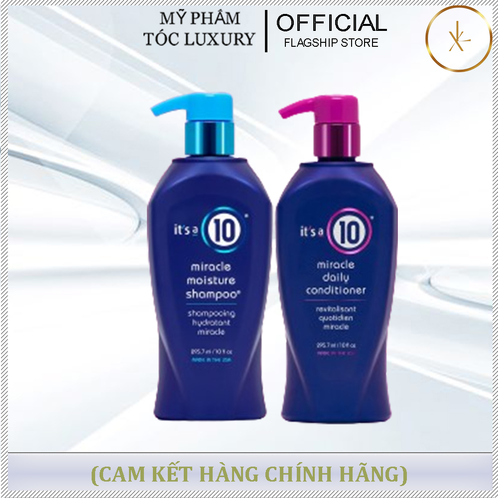 DẦU GỘI XẢ IT'S A 10 MIRACLE MOISTURE DAILY 295ml