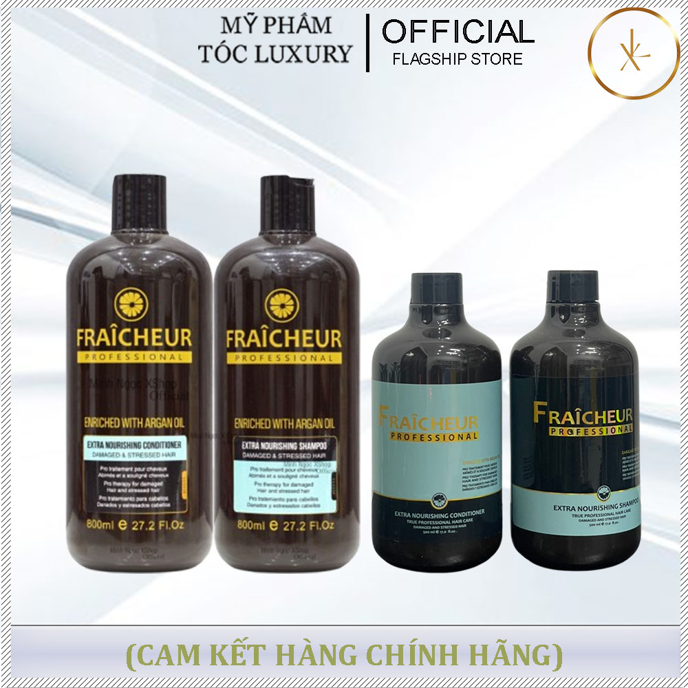 DẦU GỘI DƯỠNG SÂU SUÔN MƯỢT FRAICHEUR CHÍNH HÃNG 500ML-800ml