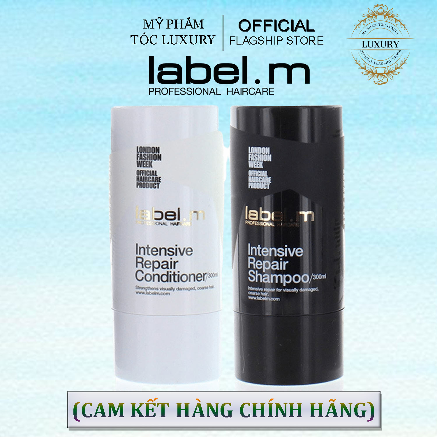 Dầu gội xã phục hồi tóc khỏe & nuôi dưỡng sâu bên trong sợi tóc Lamel.m Intensive Repair 300ml