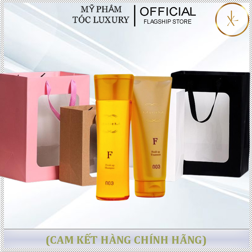 SET QUÀ TẶNG CẶP GỘI XẢ PHỤC HỒI TÓC HƯ TỔN MURIE GOLD 250ML