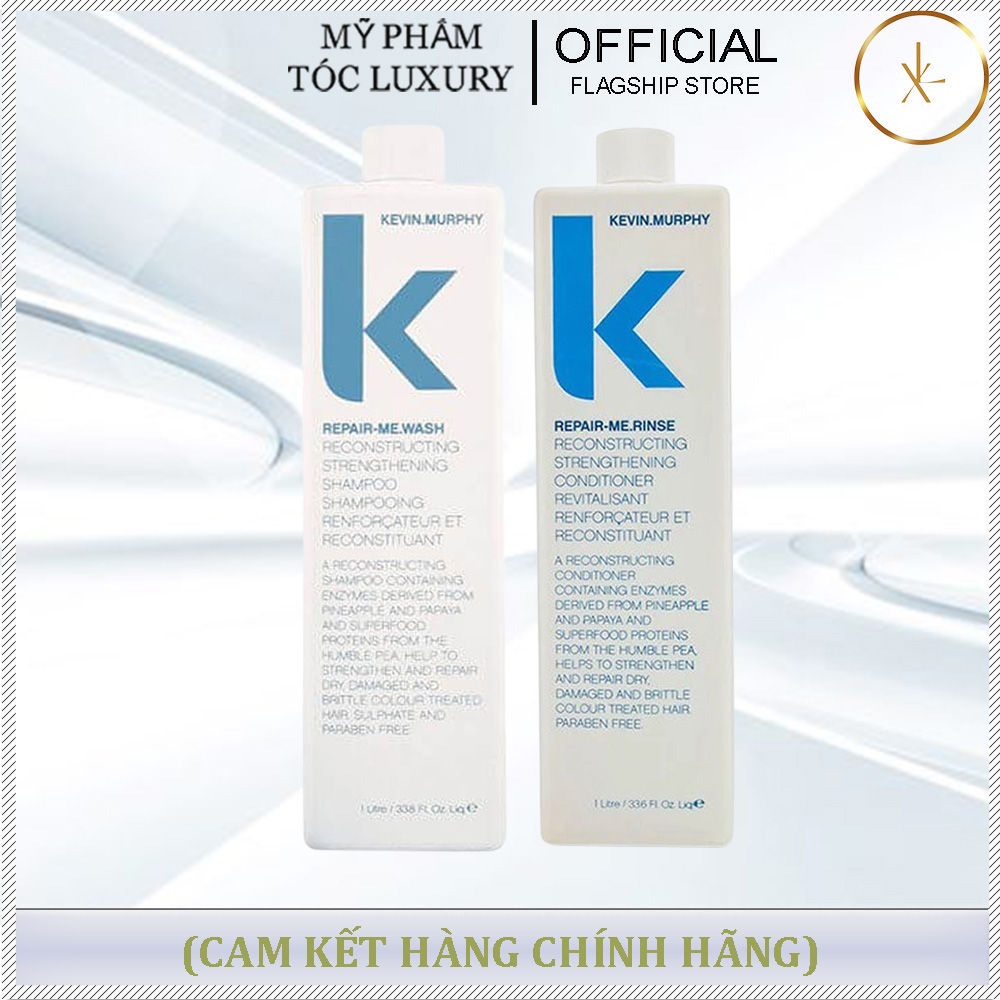 DẦU GỘI XẢ PHỤC HỒI TÓC HƯ TỔN KEVIN MURPHY REPAIR ME WASH 1000ML