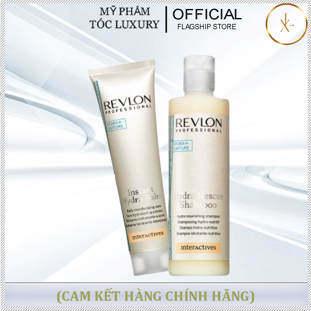 DẦU GỘI XÃ PHỤC HỒI TÓC HƯ TỔN REVLON HYDRA RESCUE 200ml