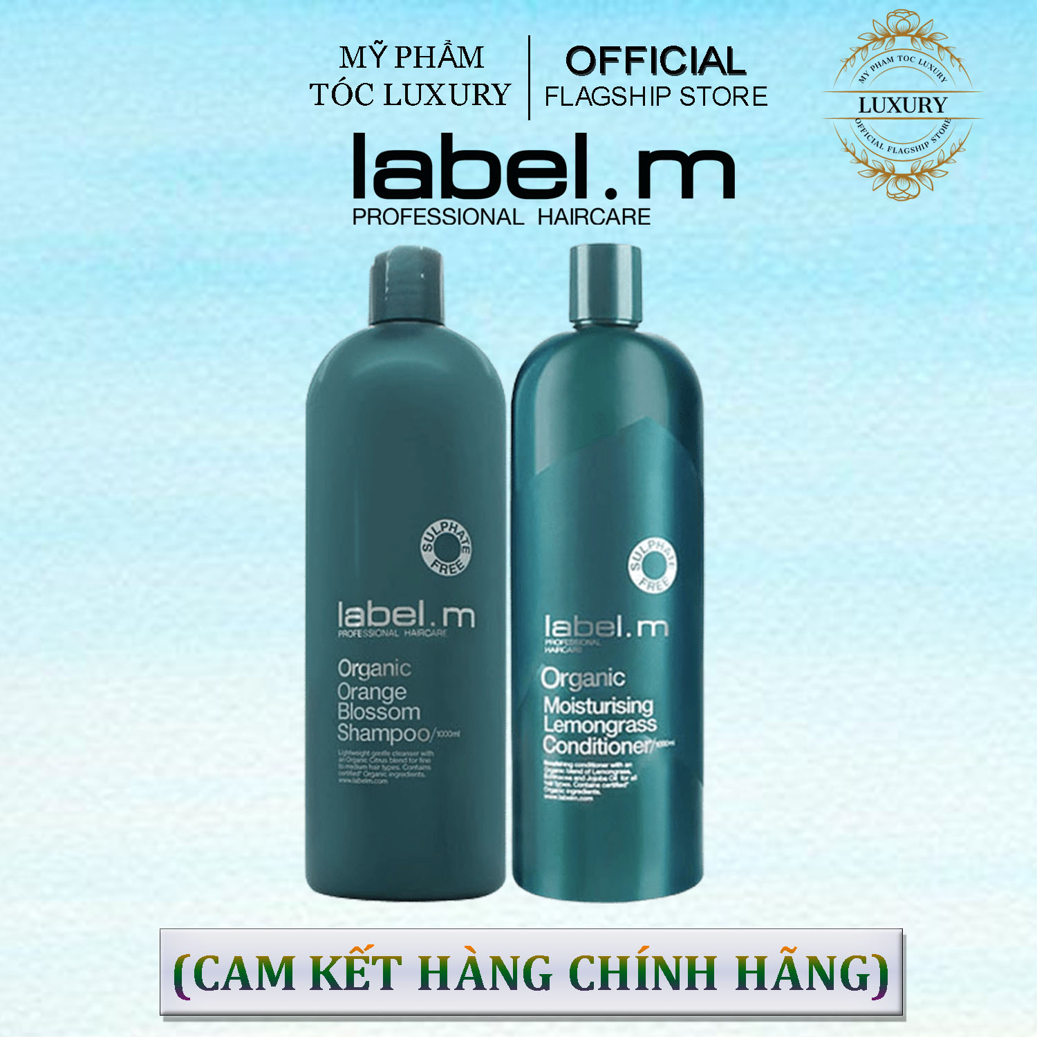 DẦU GỘI XÃ THƯ GIẢN SPA ĐẶC BIỆT HƯƠNG CAM LABEL.M ARGANNIC ORANGE BLOSSOM 1000ML