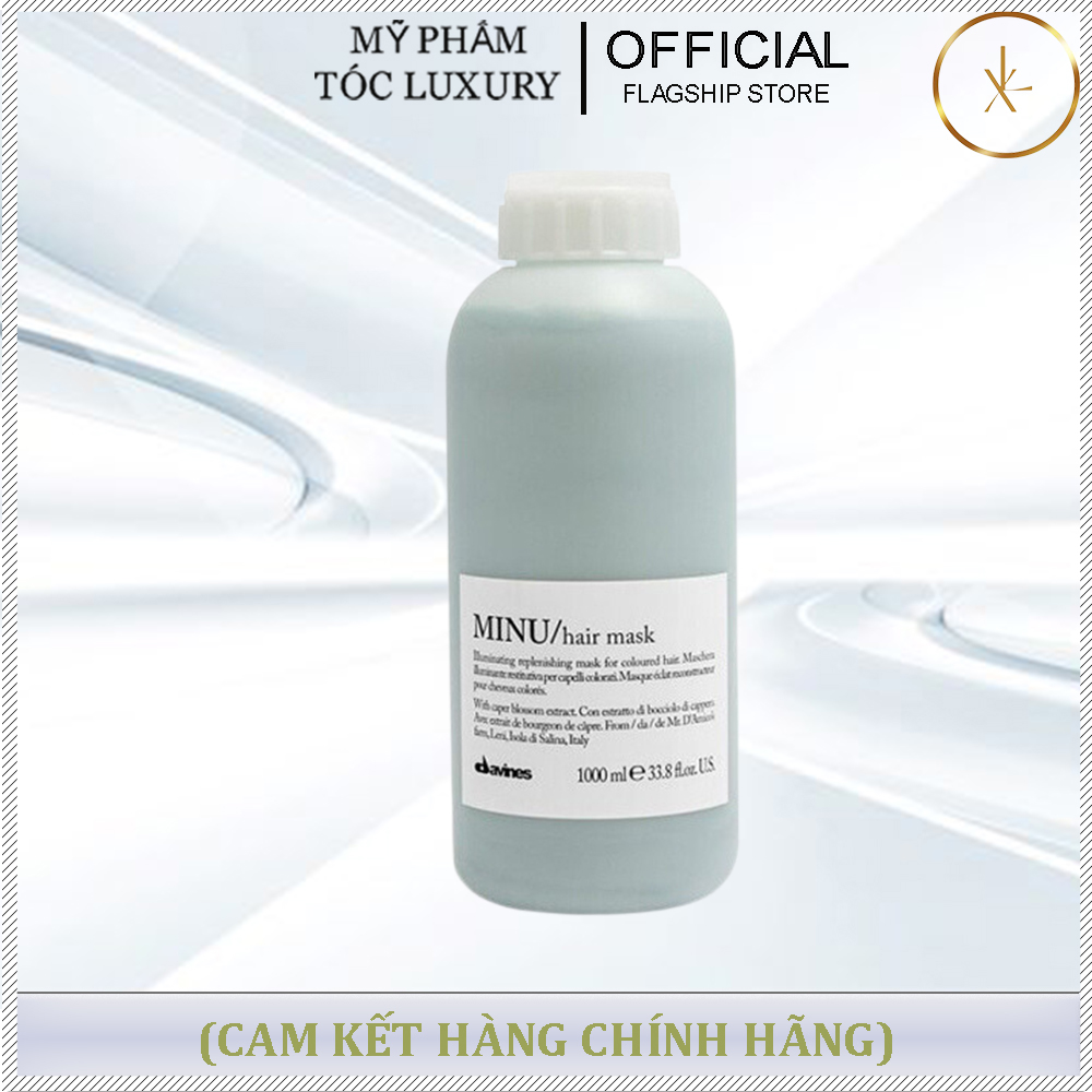 DÂU HẤP BỀN MẦU NHUỘM DAVINES MINU 1000ML