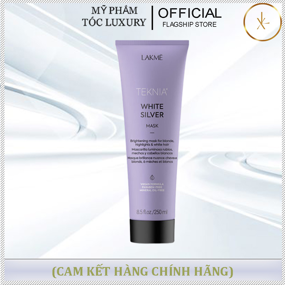 DẦU HẤP DÀNH CHO TÓC NHUỘM MẦU SÁNG BẠCH KIM LAKME WHITE SILVER MASK 250ML