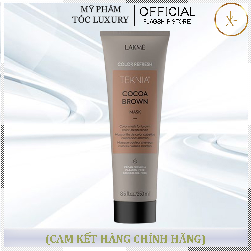 DẦU HẤP DÀNH CHO TÓC NHUỘM MẦU NÂU LAKME TEKNIA COCOA BROWN 250ML