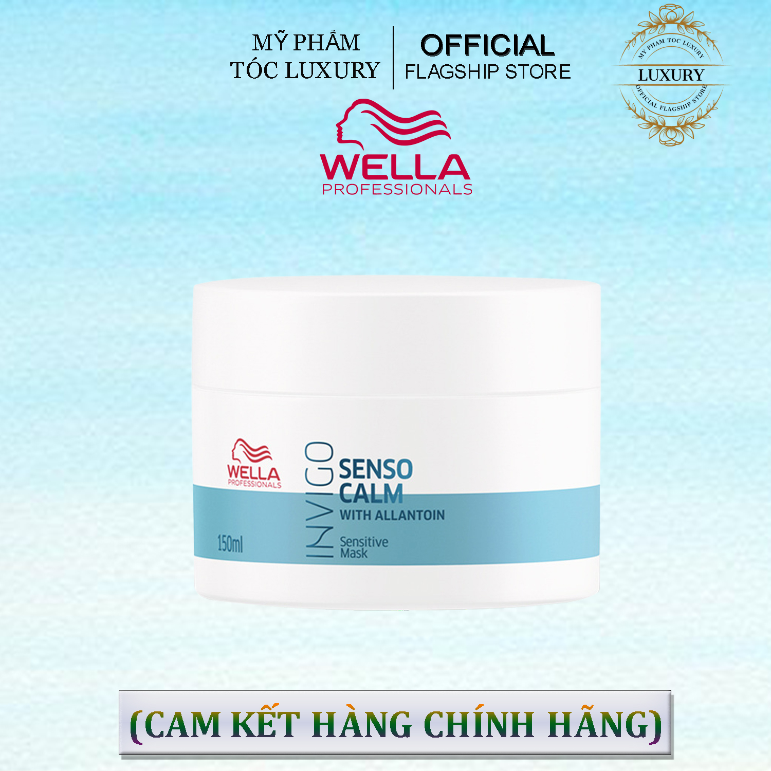 Hấp dầu Wella dành cho da đầu nhạy cảm senso calm 150ml