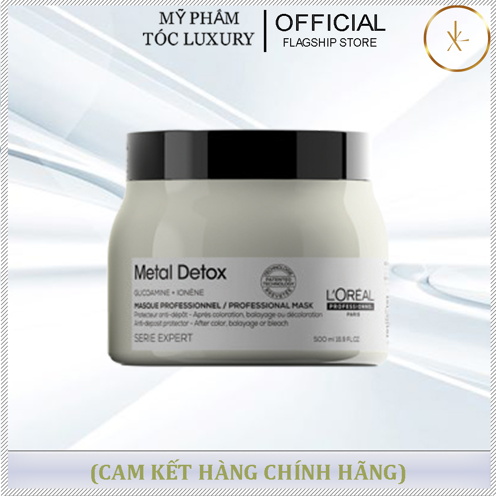 DẦU HẤP THẢI ĐỘC PHỤC HỒI TÓC LOREAL METAL DETOX 500ML