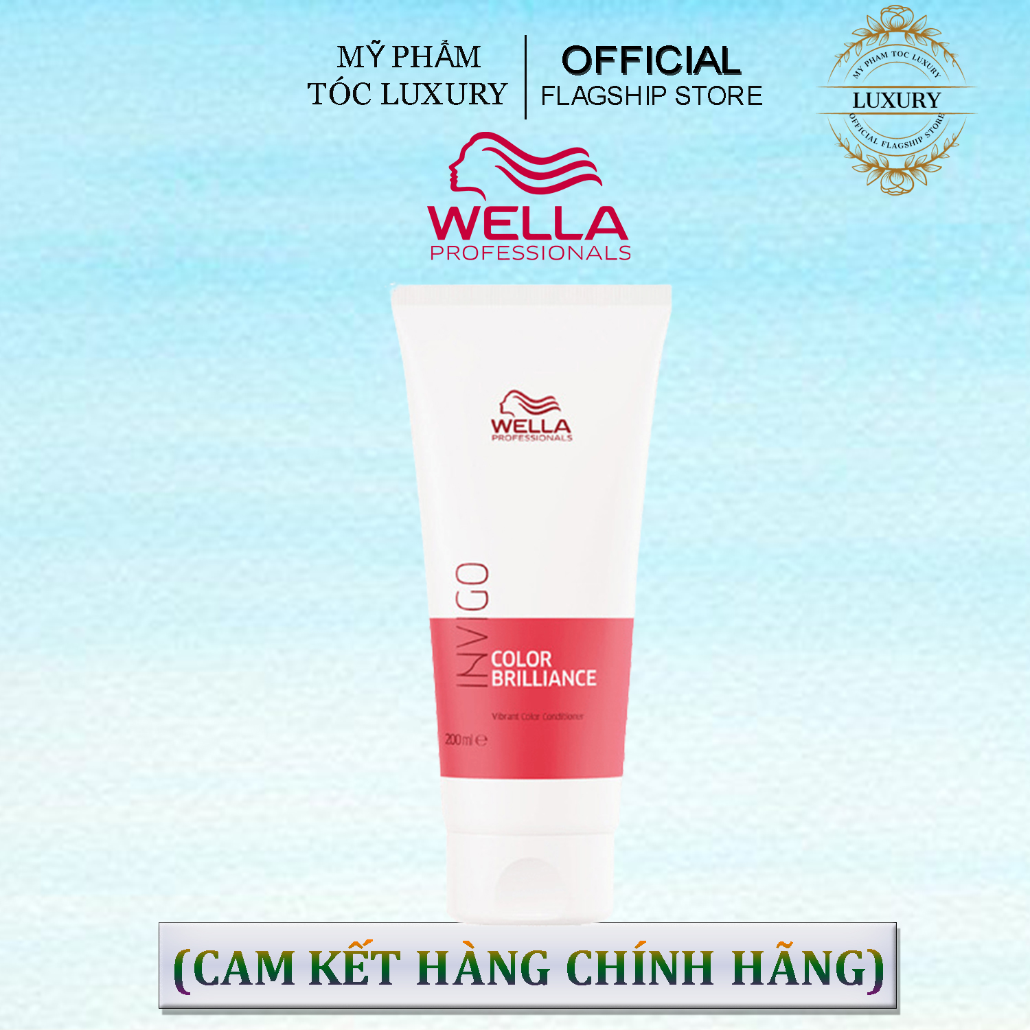 DẦU XÃ WELLA BRILLIANCE CHĂM SÓC TÓC NHUỘM ĐỨC 1000ML