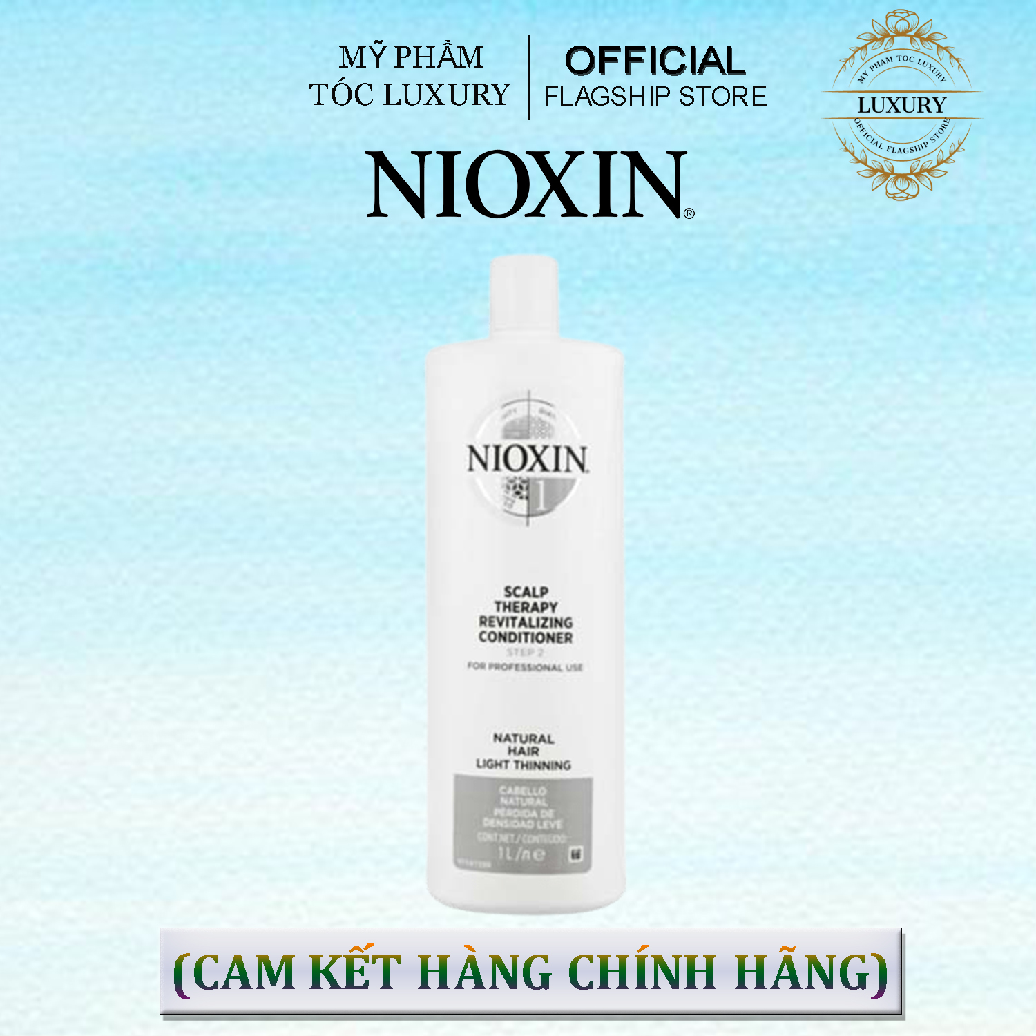 DẦU XÃ CHỐNG RỤNG KÍCH THÍCH MỌC TÓC NIOXIN SỐ 1 1000ML