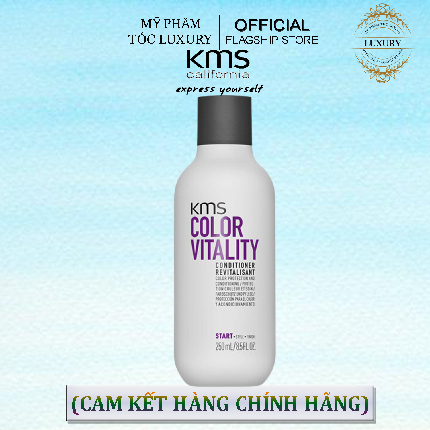 DẦU XÃ DƯỠNG MÀU TÓC NHUỘM KMS COLORVITALITY CONDITIONER 250ML