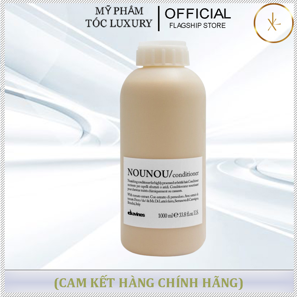 DẦU XẢ PHỤC HỒI TÓC HỬ TỔN NOUNOU DAVINES 1000ML