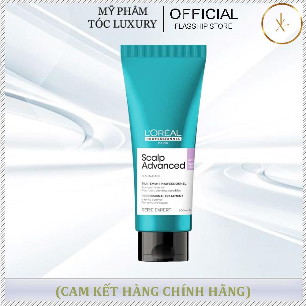 DUNG DỊCH CẤP ẨM LÀM DỊU DA ĐẦU & CÂN BẰNG DA ĐẦU LOREAL SCALP ADVANCED 200ML