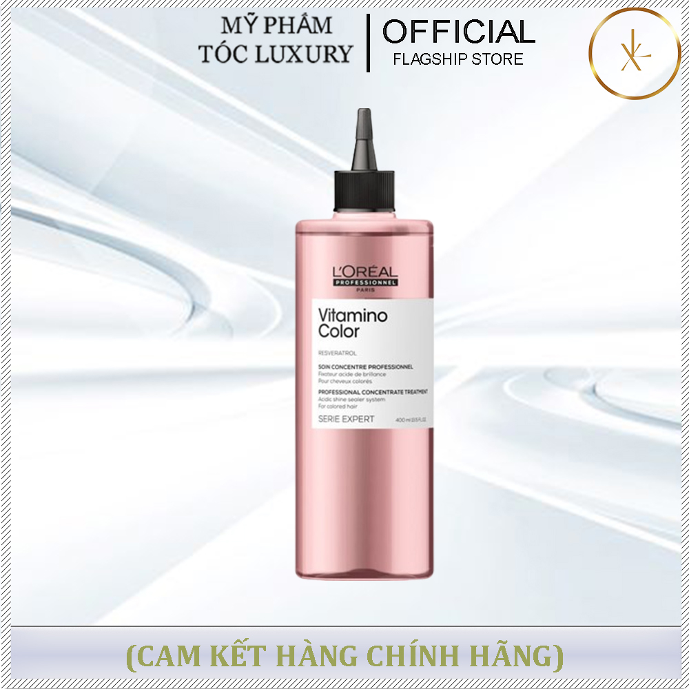 DƯỠNG CHẤT KHÓA MẦU TÓC NHUỘM VITAMINO COLOR  400ML