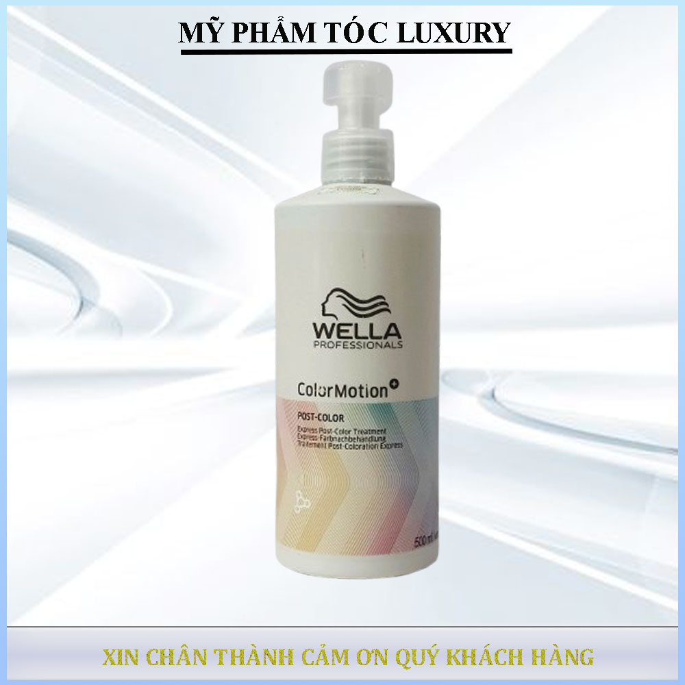 Dưỡng chất khóa màu tóc nhuộm Wella Color Motion 500ml