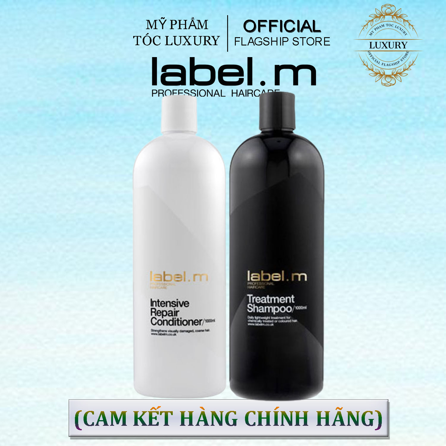 Dầu gội xã điều trị tóc hư tổn giúp dưỡng ẩm Label.m Treatment Moisturising 1000ml