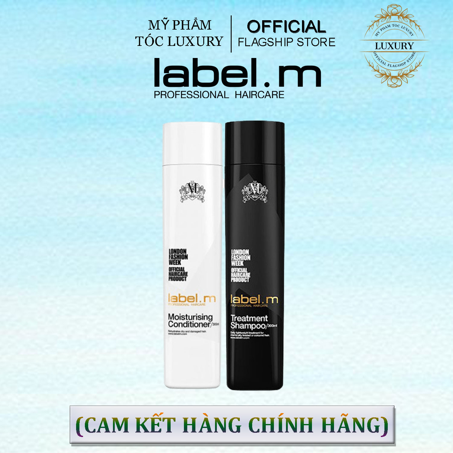 Dầu gội điều trị tóc hư tổn giúp dưỡng ẩm Label.m Treatment Moisturising 300ml