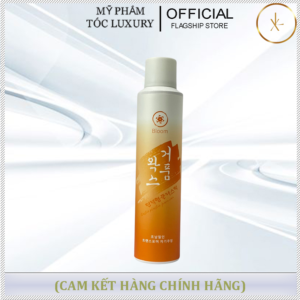 Keo Mousse Bọt Tạo Kiểu Tóc Mềm Bloom 300ml