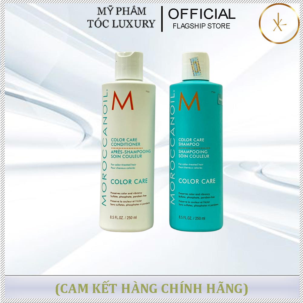 CẶP DẦU GỘI XẢ BỀN MẦU NHUỘM MOROCCANOIL COLOR CARE 250ML