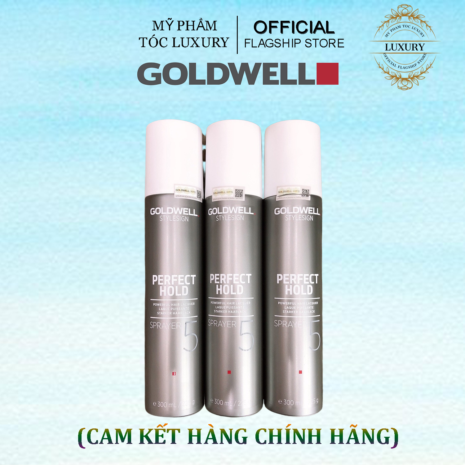 Xịt giữ nếp siêu mạnh mẽ GOLDWEEL SPRAYER 300ml