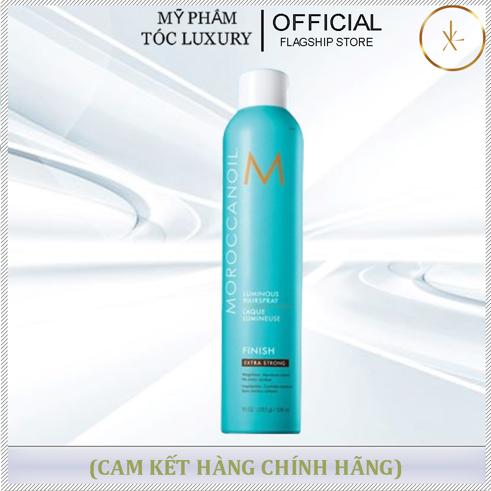 GÔM XỊT GIỮ NẾP TÓC CỨNG MOROCCANOIL FINISH EXTRA STRONG 330ML