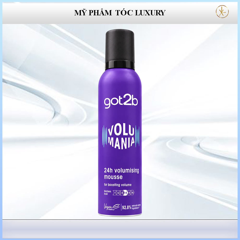 Bọt tạo phồng tạo kiểu tóc Got2b Volumaniac Mousse 250ml
