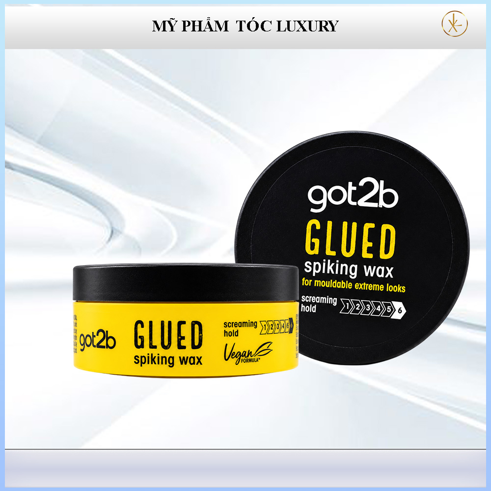 Sáp tạo kiểu tóc Got2b Glued Spiking Wax 75g Giữ Nếp Cao Không Khô