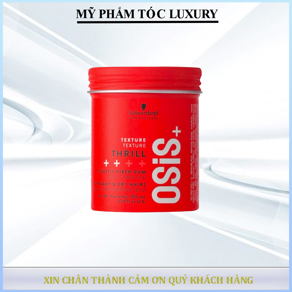 GUM TẠO KIỂU GIỮ NẾP CỨNG OSIS THRILL SCHWARZKOPF 100ML
