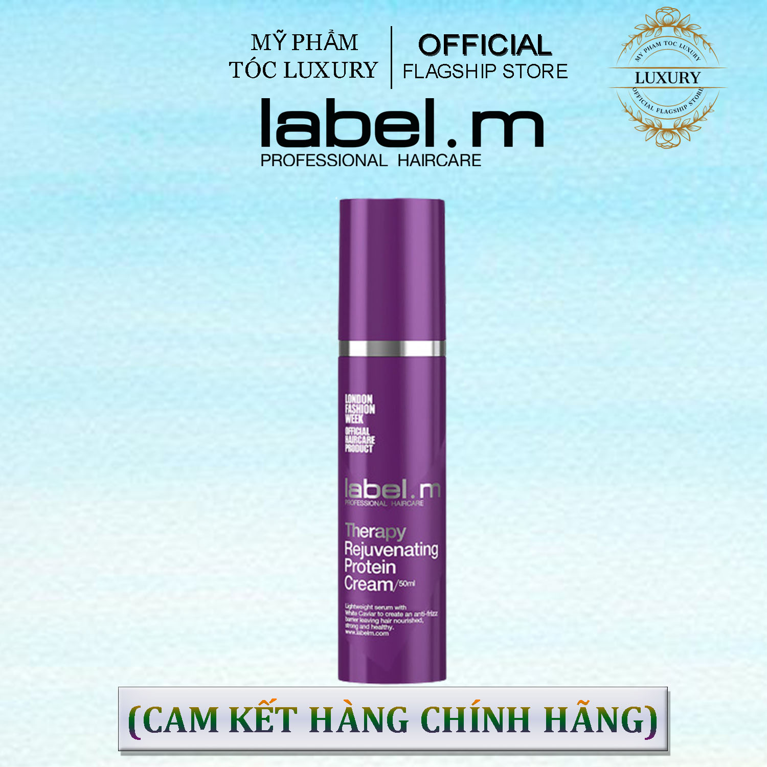 HUYẾT THANH DƯỠNG TÓC LABEL.M THERAPY REJUVENATING PROTEIN CREAM 50ML