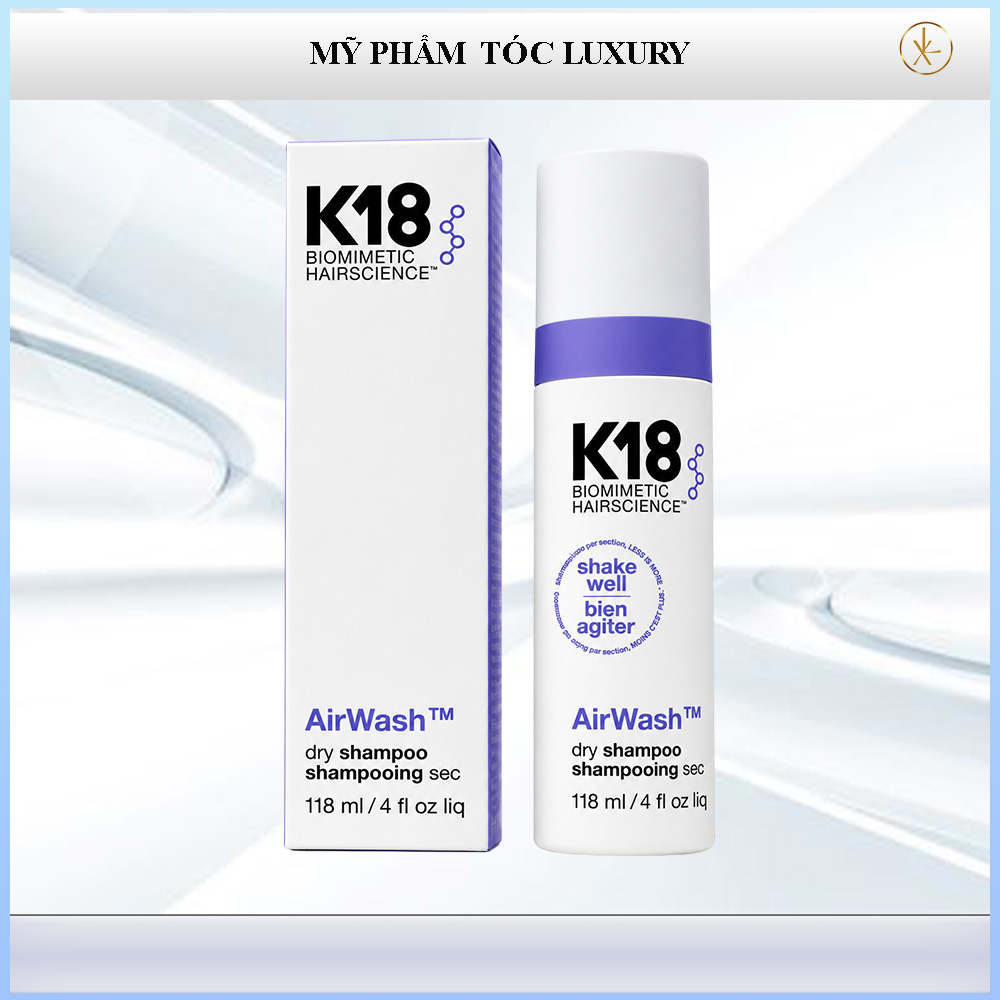 Dầu gội khô K18 Biomimetic AirWash 118ml